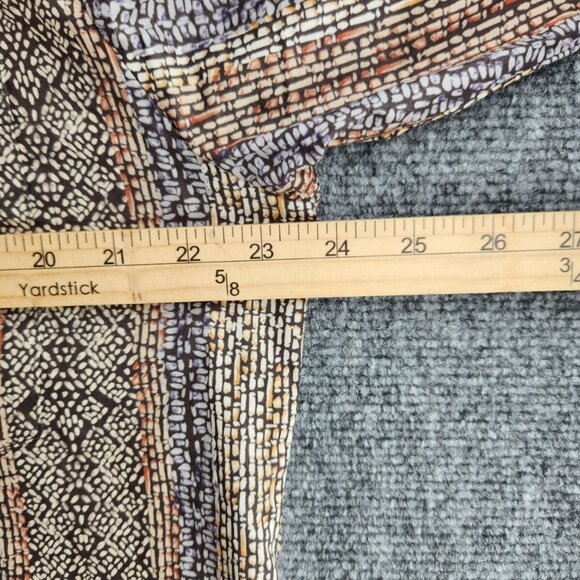 Tori Richard USA Made Medium Short Sleeve Geometric Colorful Hawaii Cotton Point - Picture 14 of 16